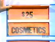He keeps the cosmetics. The shirts are $25...
