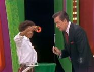 Her eighth draw is a third strike. Game Over.