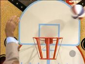Bob's inspiration shot hit the rim and bounced off.