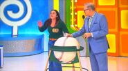 Melanie's sixth draw is a 5. She thinks it's the fifth number.