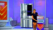 She picks the LG stainless steel French-door refrigerator freezer.