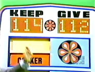 ...for a total of $114. He wins by $2!