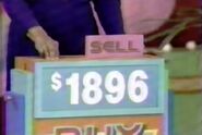 She sells the clock.