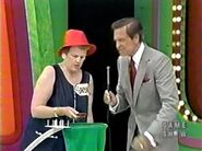 Her seventh draw is the third strike. Game Over.