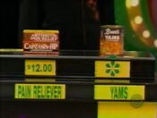 Pamela says the Bruce's Yams is less expensive than the Capzasin HP pain reliever.