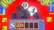 Arlene says the third number is a 7 but is incorrect. The car is now 75¢.