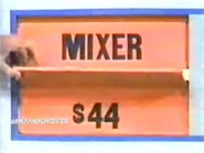 She keeps the mixer. The cleaner is $44 and goes into the give column.