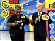 On her last punch, she wins $10,000!!!