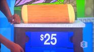 Kevin bids $25 and is exactly right.