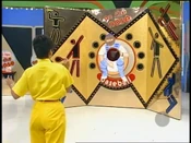 Her first throw went into the hole. She wins the Jeep CJ Laredo!