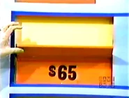 The cooker is $65...