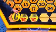 It's a C. $2,000 is now up for grabs, but the contestant decides to go for the car.