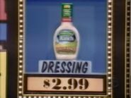 The dressing is $2.99, not $3.55.