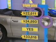 She wins 3 automobiles.