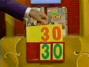 The correct price is $30. The contestant gets another key.