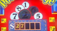 She says the second number is a 7. She is correct.