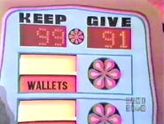 ...and go into the keep column for a total of $99, making her a winner!