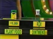 He says the Blue Star ointment is more expensive than the Miracle Gro plant food.