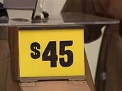 The price of the GE steam iron.
