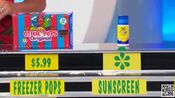 He says the Banana Boat Kids Sport sunscreen is more expensive than the Otter Pops Original freezer pops.