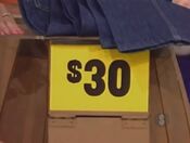 The price of the Haggar jeans.