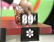 The beer nuts are 89 cents. She is a winner!