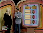 And she's playing Give or Keep.