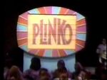 Due to there being no turntable, the "Plinko" sign gets moved to the back of the audience.