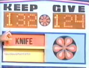 ...giving the keep column a total of $132, and giving her the win by $8!