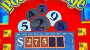 She says the third number is a 5. She is correct.