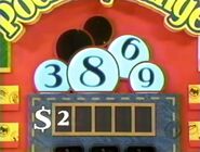 Rachel says the second number is a 4 but is incorrect. The car is now 50¢.