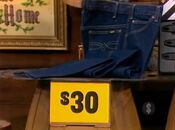 The price of the jeans is $30.