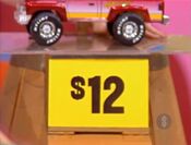 The price of the Nylint steel toy truck.