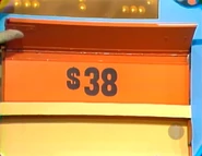 The flatware is $38...