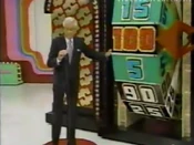 From 1989. This design lasted for a good amount of time on the show. The dollar signs here were the same ones used in Super Ball!!.