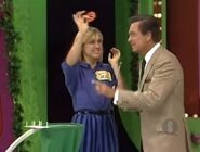 Joy's eighth & last draw is a third strike. Game Over.