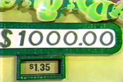 He decides to take the $1,000.