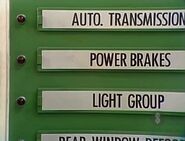 Second, she picks the power brakes.