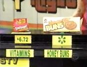 She says the Little Debbie honey buns are less expensive than the Flinstones vitamins.