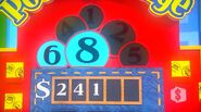 She says the fourth number is a 5 but is incorrect. The car is now $1.00.