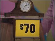 The price of the Seth Thomas mantle clock.