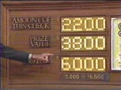 History repeated again on January 4, 1999 (#0961K), when a contestant named Jayme S. also won every dollar possible, this time under the $5,000-$6,000 range (he later went on to win both showcases).