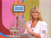 She's gotta trade up the Anchor Hocking glassware.