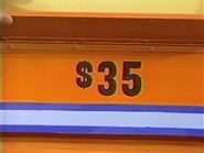 The blouse is $35 for a total of $89 in the Keep column thus far. If the popper is $19 or more, she wins.