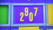 Heather is going to use 3 of the numbers for the price of the Party Tyme karaoke machine.