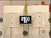 Everything has to be less than $1.00.