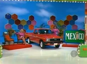 Margaret is playing for a Mazda B2000 SE truck, PLUS a pair of Lewittes Furniture wing-back Chairs and a trip to Mexico City, a prize package worth $8,878.