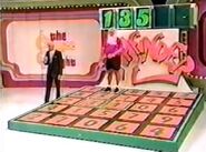 He does step on the 9 completely...