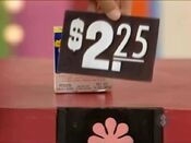 First, she picks the 2000 Flushes toilet bowl cleaner.