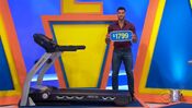 The price of the treadmill.
